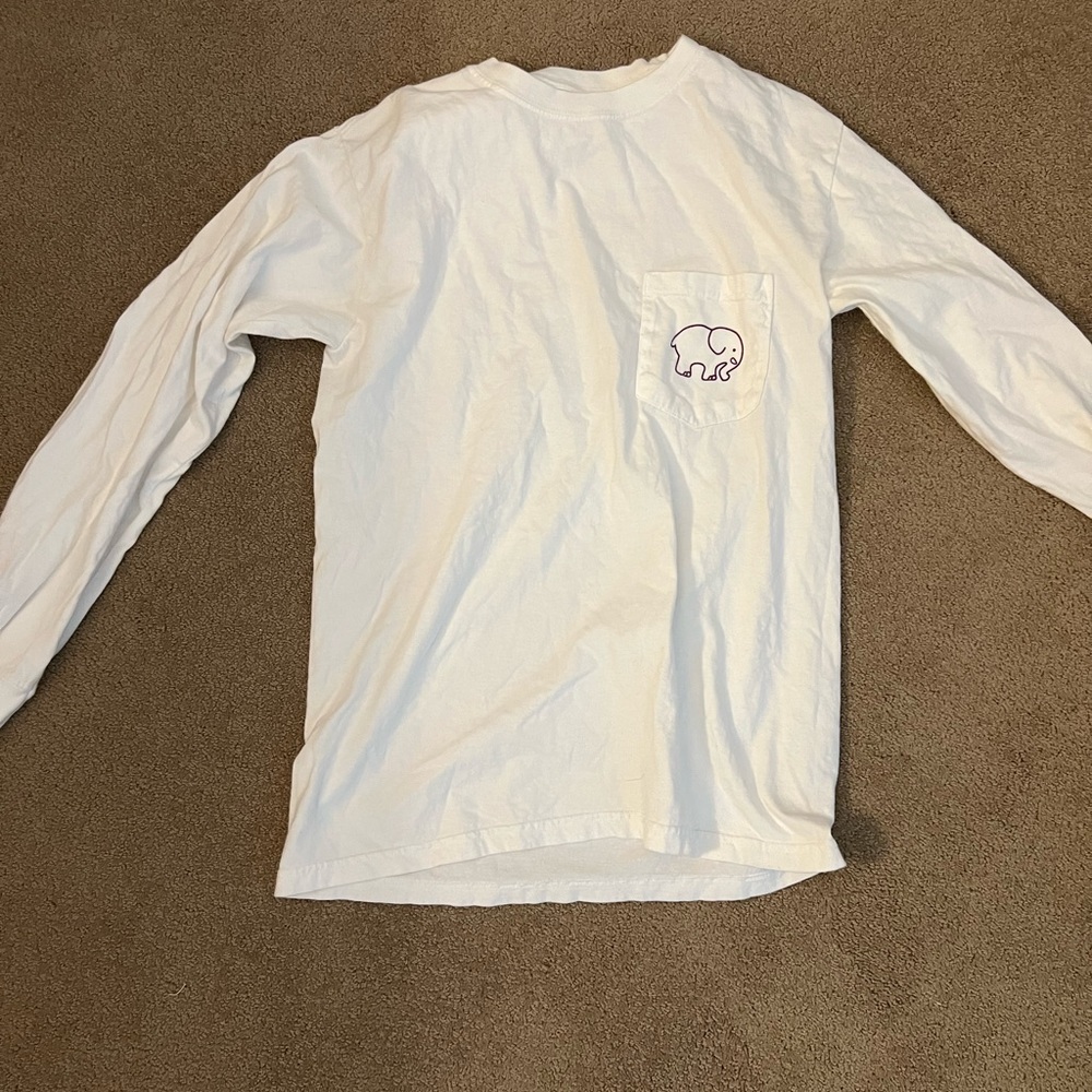 hamsa hand ivory ella long sleeve shirt